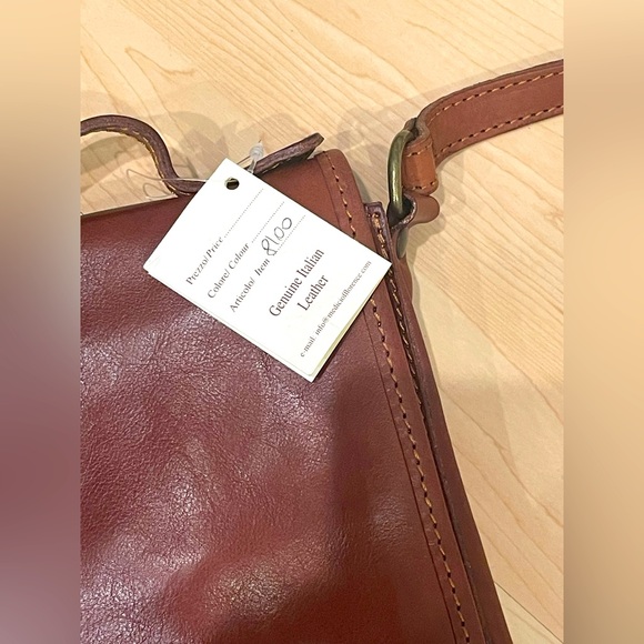 I MEDICI Italian Leather bag, NEW - Picture 2 of 3